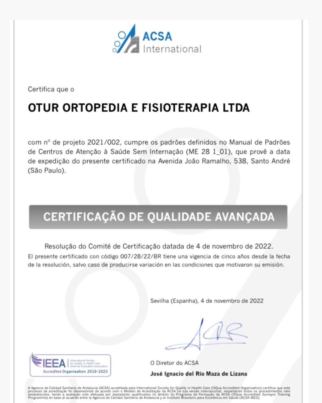 Certificado